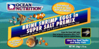 Brine Shrimp eggs in Super salt Pre Mix